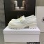 Dior Heel 5.5cm Brushed Calfskin Code Loafers White 2022