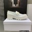 Dior Heel 5.5cm Brushed Calfskin Code Loafers White 2022