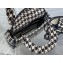 Lady Dior Small D-Lite Bag in Houndstooth Embroidery Black 2022