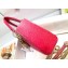 Lady Dior Mini Bag in Crystal Embroidery Red 2022
