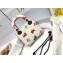 Lady Dior Mini Bag in Multicolor Dior Pixel Zodiac Printed Calfskin White 2022