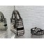 Lady Dior Small D-Lite Bag in Houndstooth Embroidery Black 2022