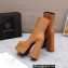 Versace Heel 15.5cm platform 6cm Aevitas Boots Brown 2022