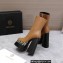 Versace Heel 15.5cm platform 6cm Aevitas Boots Brown/Print 2022