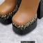 Versace Heel 15.5cm platform 6cm Aevitas Boots Brown/Print 2022