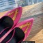 Versace Heel 15.5cm platform 1.5cm Virtus Pumps Fuchsia 2022