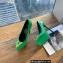 Versace Heel 15.5cm platform 1.5cm Virtus Pumps Green 2022