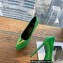 Versace Heel 15.5cm platform 1.5cm Virtus Pumps Green 2022