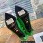 Versace Heel 15.5cm platform 1.5cm Virtus Pumps Green 2022