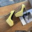 Versace Heel 15.5cm platform 1.5cm Virtus Pumps Yellow 2022