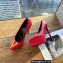 Versace Heel 15.5cm platform 1.5cm Virtus Pumps Red 2022