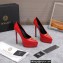 Versace Heel 15.5cm platform 1.5cm Virtus Pumps Patent Red 2022