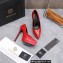 Versace Heel 15.5cm platform 1.5cm Virtus Pumps Patent Red 2022