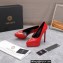 Versace Heel 15.5cm platform 1.5cm Virtus Pumps Patent Red 2022