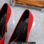 Versace Heel 15.5cm platform 1.5cm Virtus Pumps Patent Red 2022
