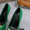 Versace Heel 15.5cm platform 1.5cm Virtus Pumps Patent Green 2022