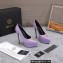 Versace Heel 15.5cm platform 1.5cm Virtus Pumps Patent Lavender 2022