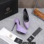 Versace Heel 15.5cm platform 1.5cm Virtus Pumps Patent Lavender 2022