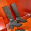 Hermes Fontaine 60 knit boots Top Quality Black