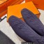 Hermes Duo knit Ankle boots Top Quality Blue