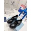 Prada Chocolate high-heeled brushed leather loafers Black 2022