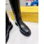 Fendi Logo Embossed Boots Black 2022