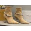 Jimmy Choo Heel 8.5cm Leroy Suede Ankle Boots Beige 2022