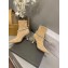 Jimmy Choo Heel 8.5cm Leroy Suede Ankle Boots Beige 2022