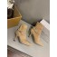 Jimmy Choo Heel 8.5cm Leroy Suede Ankle Boots Beige 2022