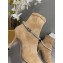 Jimmy Choo Heel 8.5cm Leroy Suede Ankle Boots Beige 2022