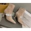 Jimmy Choo Heel 8.5cm Kaza Suede Ankle Boots Camel 2022