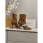 Jimmy Choo Heel 8.5cm Kaza Suede Ankle Boots Brown 2022