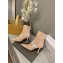Jimmy Choo Heel 8.5cm Kaza Suede Ankle Boots Nude 2022