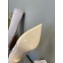 Jimmy Choo Heel 8.5cm Suede High Boots Light Gray With Crystal Strap 2022