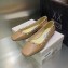 Jimmy Choo Pearl and Stud Ballet Flats Apricot 2022