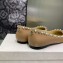 Jimmy Choo Pearl and Stud Ballet Flats Apricot 2022