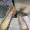 Jimmy Choo Pearl and Stud Ballet Flats Apricot 2022