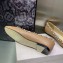 Jimmy Choo Pearl and Stud Ballet Flats Apricot 2022