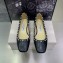 Jimmy Choo Pearl and Stud Ballet Flats Black 2022