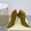 Jimmy Choo Heel 10.5cm Bowie suede ankle boots Olive Green 2022