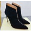 Jimmy Choo Heel 10.5cm Bowie suede ankle boots Black 2022