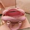 Miu Miu Matelassé nappa leather top-handle mini-bag 5BP077 Pink 2022