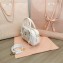 Miu Miu Matelassé nappa leather top-handle Small bag 5BB123 White 2022