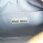 Miu Miu Matelassé nappa leather top-handle Small bag 5BB123 Light Blue 2022