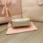 Miu Miu Matelassé nappa leather top-handle mini-bag 5BP077 Gold 2022