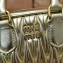 Miu Miu Matelassé nappa leather top-handle mini-bag 5BP077 Gold 2022