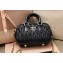 Miu Miu Matelassé nappa leather top-handle mini-bag 5BP077 Black 2022