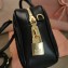 Miu Miu Matelassé nappa leather top-handle Medium bag 5BB124 Black 2022