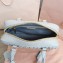 Miu Miu Matelassé nappa leather top-handle Medium bag 5BB124 Light Gray 2022