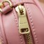 Miu Miu Matelassé nappa leather top-handle mini-bag 5BP077 Pink 2022